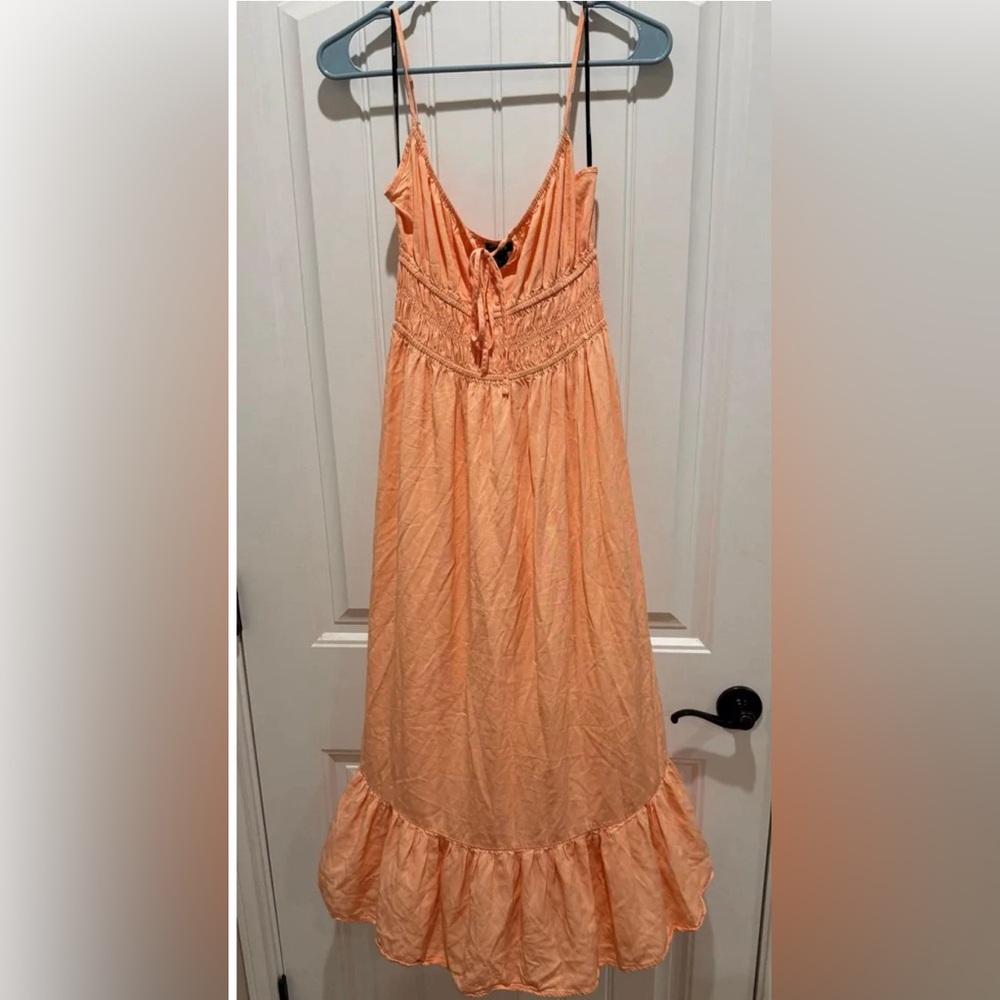 Forever 21, size S, Coral Flowy Beach Dress